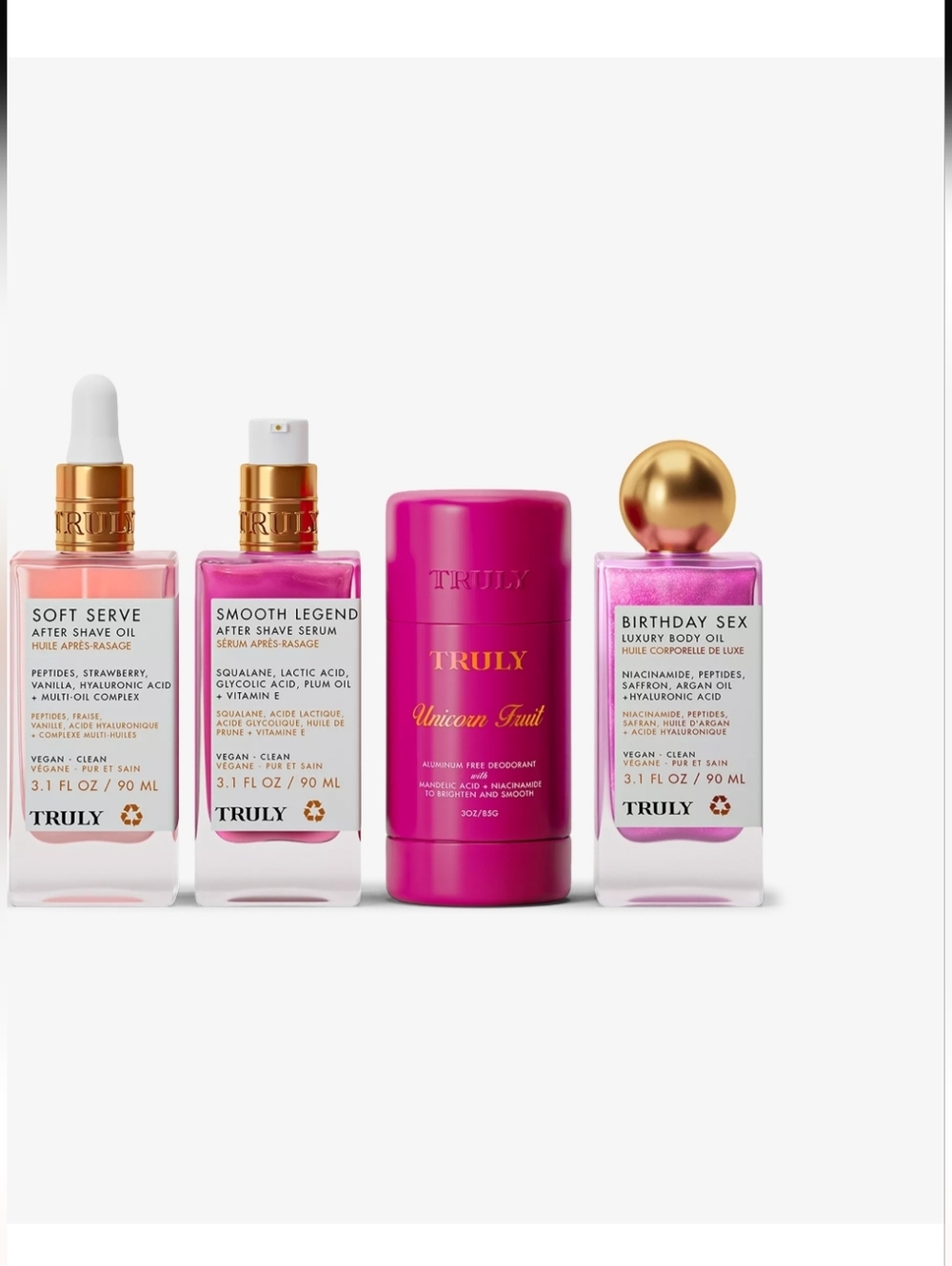 TRULY The Viral Edit Vol.1 Skincare Set - Pink & Rose Gold - Picture 2 of 7